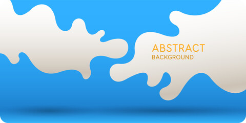 Poster - modern backgrounds with abstract elements and dynamic shapes. compositions of colored spots. vector 