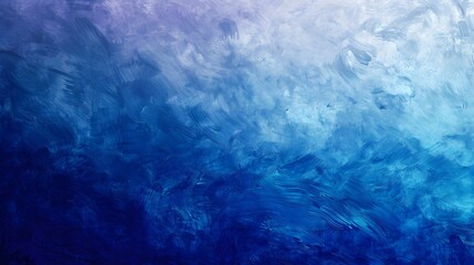 Wall Mural - Gradient Sapphire to indigo background