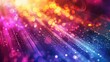 © buraratn - Abstract shine glow background with radiant light beams and bokeh effects, creating a vibrant and dynamic atmosphere
