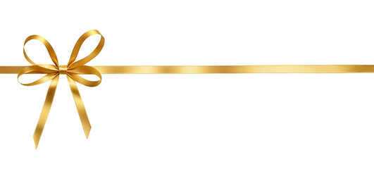 Wall Mural - ribbon bows on a transparent background