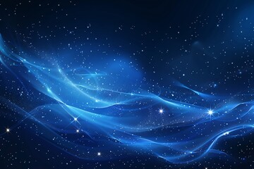 Wall Mural - Galactic Dreamscape - Abstract Night Sky with Stars and Nebula for Design and Wallpaper