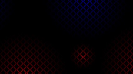 Aufkleber - Glowing rays squares animation on black background