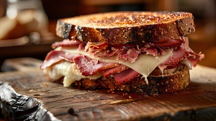 Wall Mural - Reuben Sandwich
