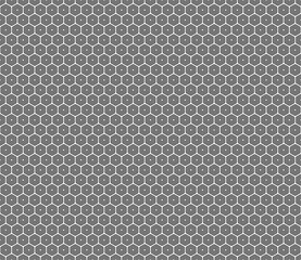 Poster - Hexagon background design. Bold rounded stacked hexagons mosaic pattern. Hexagon shapes. Seamless tileable vector illustration.
