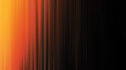 Wall Mural - Orange and Black gradient background. PowerPoint and Business background