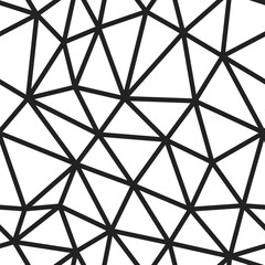 Poster - minimal geometric background. large triangles size. medium lines weight. repeatable pattern. seamles