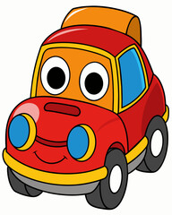 Wall Mural - cartoon-car