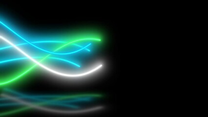 Wall Mural - animation of lines footage, dynamic background.