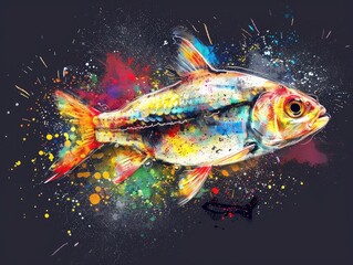 Wall Mural - fish