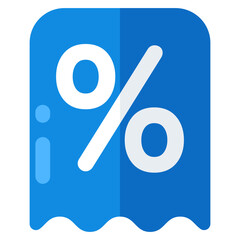 Sticker - Premium download icon of discount coupon 