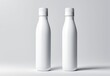 © HENDRI - white bottle mockup isolated white background