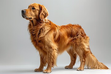 A standing and moving dog pet,Transparent background