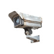 © Osc AI - Rustic old security camera isolated white background, transparent background