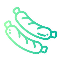 Sticker - sausages