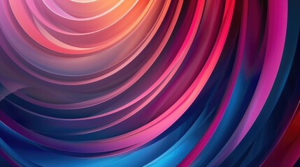 Aufkleber - Abstract background with intersecting circular lines