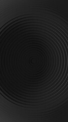 Aufkleber - Abstract animation of circular blinds oscillation. Minimal dark clean corporate background. 3D rings wavy loop motion. Geometric elements cycling displacement video. Vertical video