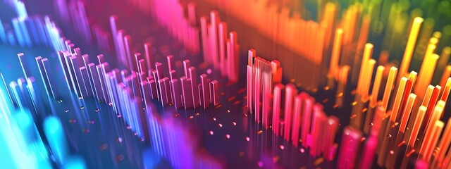 Poster - D Rendered Graph of Frequency Allocation in Spectrum Management