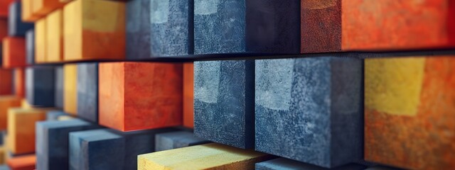 Poster - D Rendering of Soundproofing Materials Attenuating Specific Frequencies