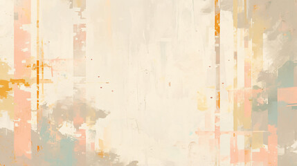 Poster - Abstract Colorful Shapes for Artistic Background with copy space text for Website