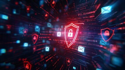 Poster - AI cybersecurity protesystem in action preventing cybercrime