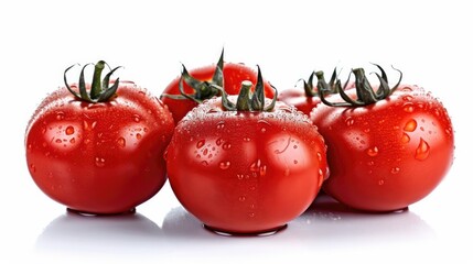 Wall Mural - Tomato Isolated on white background