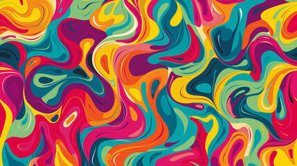 Sticker - abstract pattern