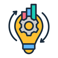 Sticker - Innovation Icon