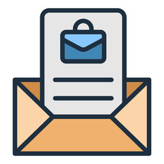 Poster - Offer Letter Icon