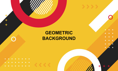 Wall Mural - Geometric abstract background. Modern geometric wallpaper. Vector illustration for template design, banners, covers, flyers, cards, web, and pages