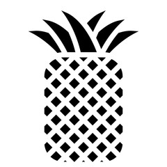 Wall Mural - pineapple-fruit-tropical-healthy-summer