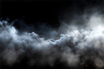 Canvas Print - smoke fog abstract background texture