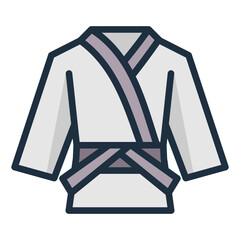 Poster - Judo Gi Icon