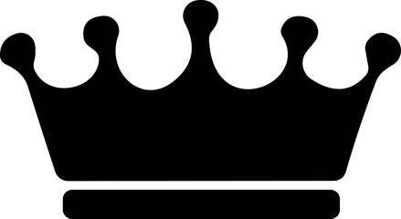 Wall Mural - Crown icon. crown of king symbol. Hat or cap for royal prince or queen. Vector illustration