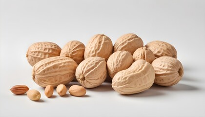 Wall Mural - Nut isolated on white background