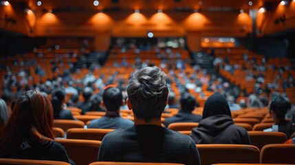 Poster - Academic conference, presentations, modern. Generative AI.