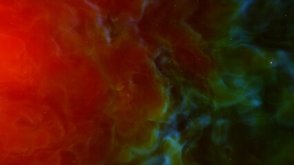 Wall Mural - vibrant colorful space galaxy nebula in a starry night cosmos - universe science and astronomy super