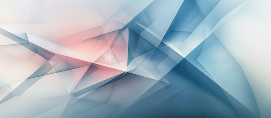 Abstract Geometric wallpaper background banner design concept with bright colors and sharp shapes