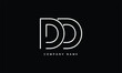 © grafic.ustani - DD, DD Abstract Letters Logo Monogram