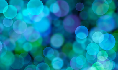 Wall Mural - blue background with glow of light and specular.