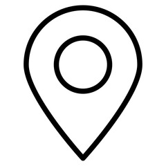 Wall Mural - location icon
