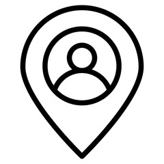 Sticker - location icon