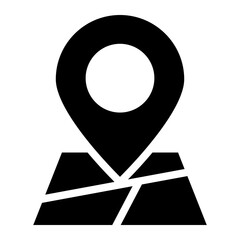 Fototapete - maps location