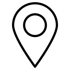 Wall Mural - location icon