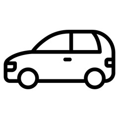 Sticker - car icon