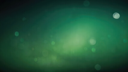 Wall Mural - green background with particles
