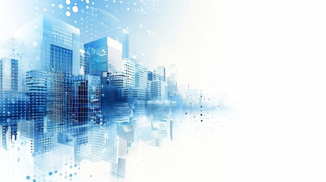Abstract business, city, building background