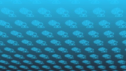 Pattern animation background loop, footage Abstract element for motion graphic, on background seamless loop	