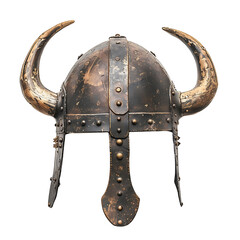 Wall Mural - Viking Helmets on Transparent Background