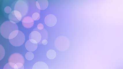 Aufkleber - Bokeh lights. Abstract light effect. Blurred circle shapes. Vector illustration.