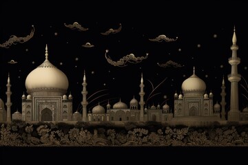 Wall Mural - Taj mahal architecture building spirituality.